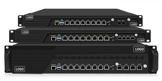 Zynshield 2U Rackmount OPNsense Firewall 8 2.5G LAN Support 40Gbps SFP+ Bypass Redundant 2