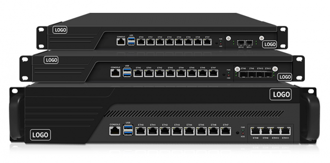 Zynshield 1U Rackmount Firewall i3i5i7 6th~9th 8 2.5G 2SFP+ 4SFP+ Bypass Redundant PCIe X8 3