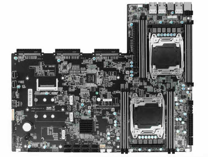 Zynshield 1U Rackmount Server PVE ESXi CentOS Ubuntu Intel Xeon E5V3 40Gbps QSFP+ 3 PCIe X8 Slots 0