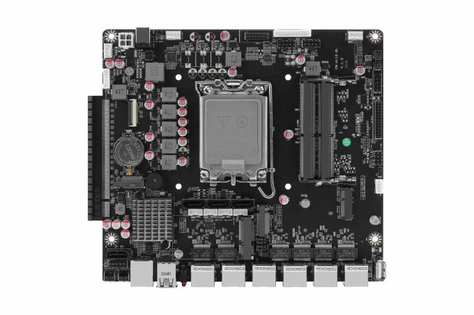 Zynshield 1U Rackmount Firewall i7 13700 i9 14900 6 2.5G LAN 10G 40G QSFP+ Redundant Bypass 0