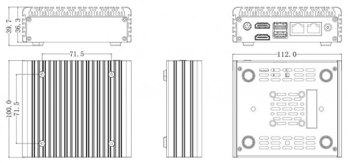 Zynshield Desktop Firewall Intel N100 N200 N305 Dual 2.5G LAN GPIO Wi-Fi 6 0