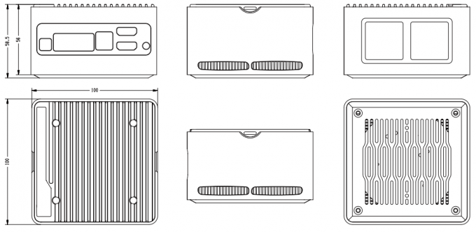 Zynshield Pfsense Ubuntu Windows Intel N100 Mini PC 2*2.5g Rj45 Mini Computer 0