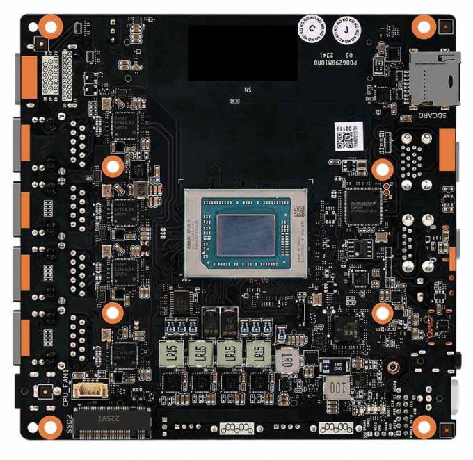 AI Firewall Desktop Mini PC AMD Radeon R7-7840 4 2.5Gbps UDE LAN 8K Wifi 6 EXSi 2