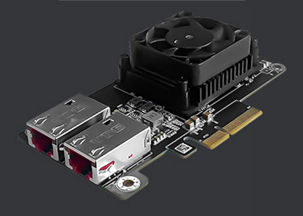 Zynshield N305 Dual RJ45 2.5G Dual 10G RJ45 Ethernet Ports Dual SFP+ Desktop Router Gateway 3