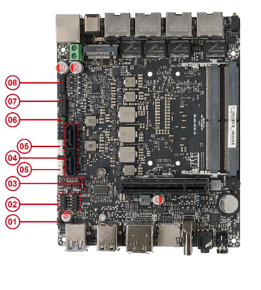 Zynshield i5-1235U Mini PC Small Host Soft Router 2.5G Network Card M.2 Industrial Computer Linux Industrial IoT 4G SIM Card 2