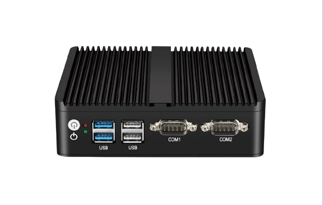 Zynshield N2815 N2940 J1900 Dual LAN Dual RS232 COM 4 USB 4G Wifi VESA Wallmount Industrial Control Mini PC 1