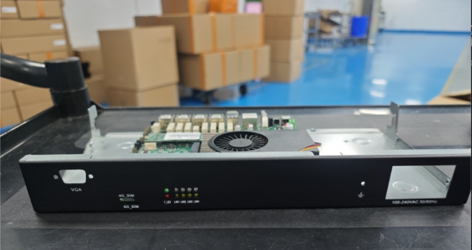 Zynshield 1U Barebone Rackmount Firewall with Intel N100 4 2.5G LAN 4G 5G SIM Supporting External SFP+ Ethernet Ports 5