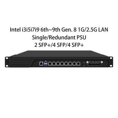 شراء جدار حماية Zynshield 1U المثبت على الرف i3i5i7 من الجيل السادس إلى التاسع، 8 منافذ، 2.5G، منفذي SFP+، 4 منافذ SFP+، تجاوز، PCIe X8 زائد عن الحاجة online manufacture