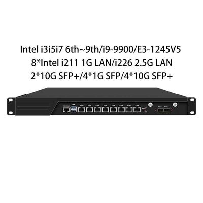 comprar Zynshield 1U C236 Rackmount Firewall i3i5i7 6a~9a 8 2.5G 2SFP+ 4SFP+ Bypass PCIe X8 online manufacture