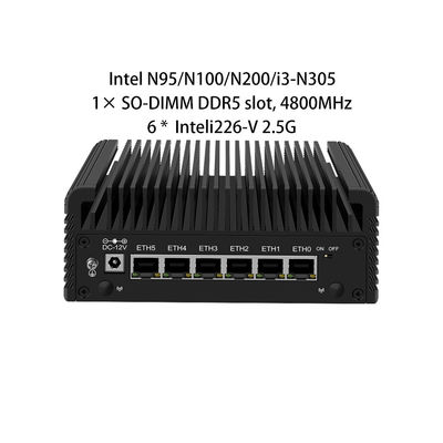 خرید فایروال زینشیلد اینتل i3 N305 اوبونتو لینوکس Ros 6 * 2.5g پورت های اترنت Rj45 online manufacture