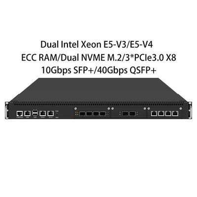 खरीदें Zynshield 1U रैकमाउंट सर्वर PVE ESXi CentOS उबंटू इंटेल Xeon E5V3 40Gbps QSFP+ 3 PCIe X8 स्लॉट, online manufacture