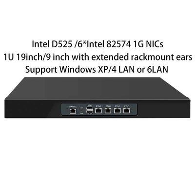 comprar Zynshield 1U Rackmount Cortafuegos pfSense OpenWRT Debian Windows XP Intel D525 6 1G LAN online manufacture