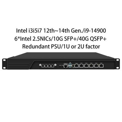comprare Zynshield 1U Rackmount Firewall B760 i7 13700 i9 14900 6 2.5G 40G QSFP+ Bypass ridondante online manufacture