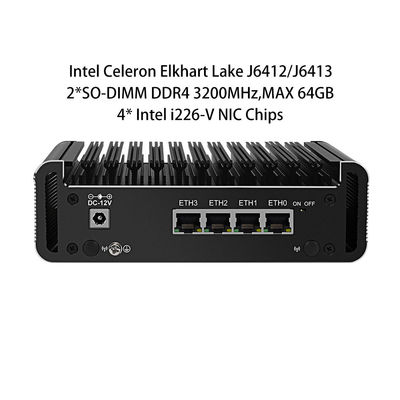 Mua Bức tường lửa máy tính để bàn Zynshield J6412 Pfsense Ubuntu Linux 4 * 2.5g Rj45 Cổng Ethernet online manufacture