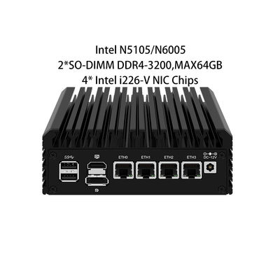 কেনা Zynshield ডেস্কটপ ফায়ারওয়াল ইন্টেল N5105 Pfsense উবুন্টু লিনাক্স 5*2.5g Rj45 ইথারনেট পোর্ট online manufacture