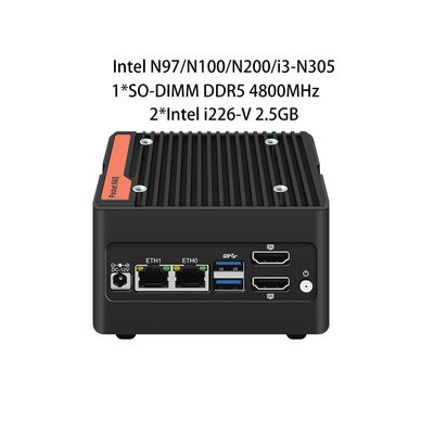 comprare Zynshield Pfsense Ubuntu Windows Intel N100 Mini PC 2*2,5G Mini computer RJ45 online manufacture