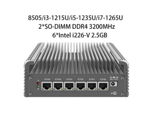 kaufen Zynshield Firewall Intel i3-1215U Pfsense Ubuntu Linux 6 2.5g Rj45 Ethernet-Anschlüsse online manufacture