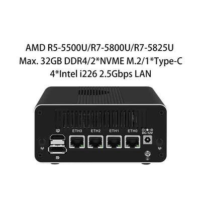 comprar Zynshield Escritorio Firewall Mini PC AMD Zen 3 Tipo C HDMI DP Wifi Linux PVE Proxmox online manufacture