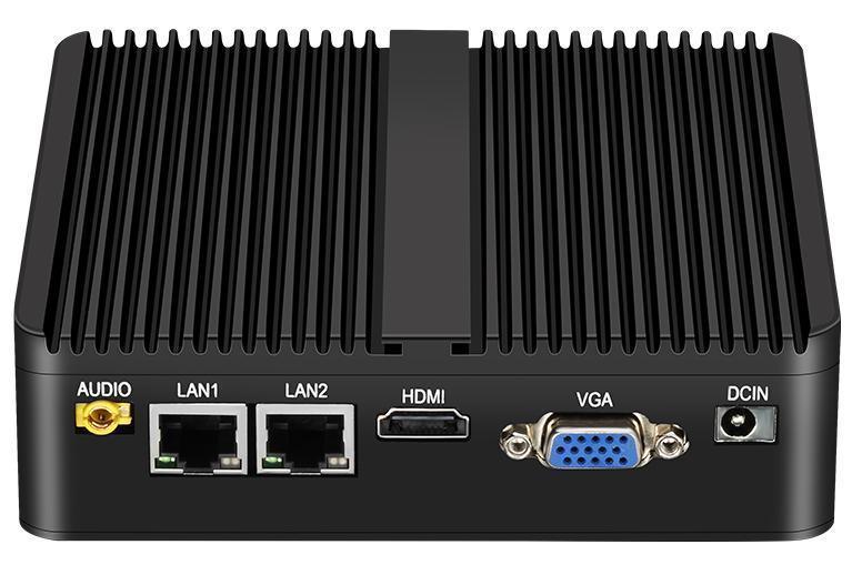 Zynshield N2815 N2940 J1900 Dual LAN Dual RS232 COM 4 USB 4G Wifi VESA Wallmount Industrial Control Mini PC