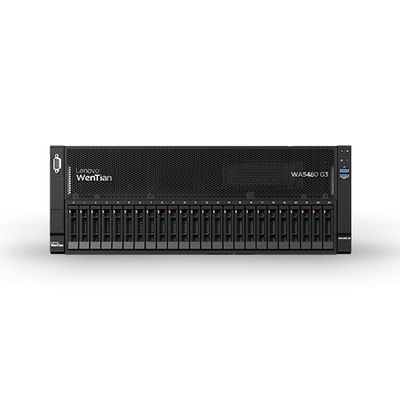 Good price Lenovo Wentian WA5480 G3 AI 4U Server 8592 8580 PCIe 5.0 N+N Redundant 10GPU OCP3.0 NICs HBA RAID online