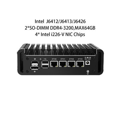 Good price Zynshield Desktop Firewall Intel J6412 Pfsense Ubuntu Linux 4 Intel i226-V 2.5GB online